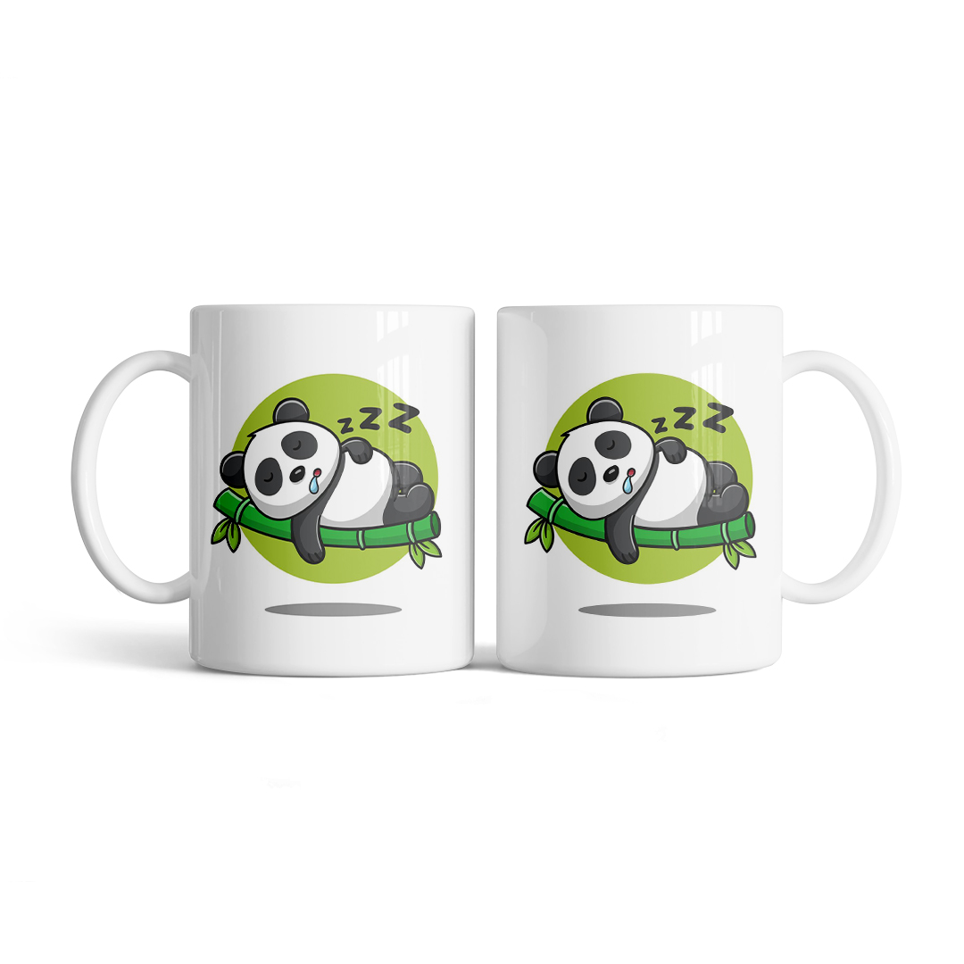 Sleepy-Panda-Fantasy-Mug-M001 ماگ مانتزی پاندا خوابالو کد M001