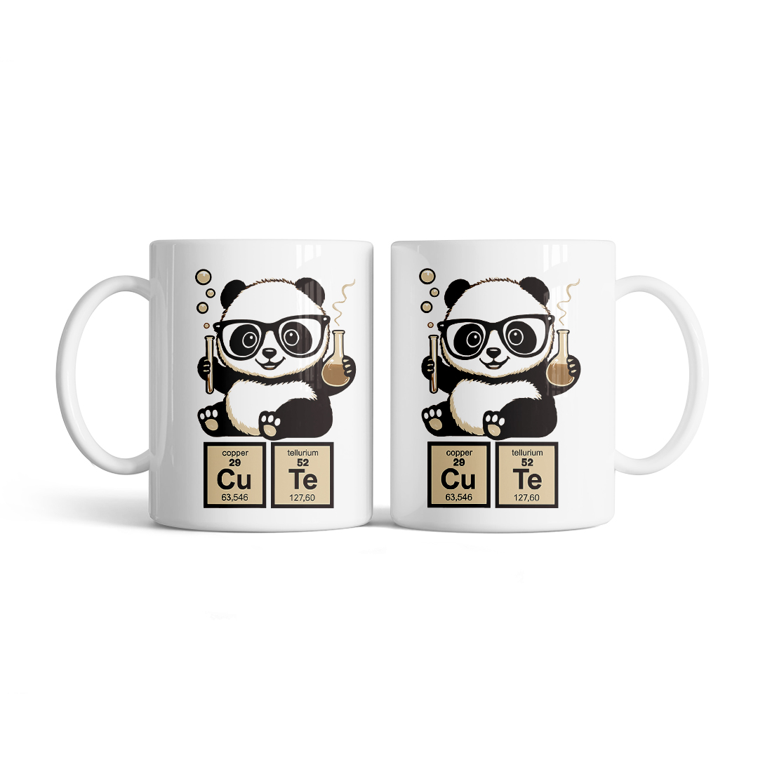 تصویر ماگ شیمی با طرح پاندا کد M73 