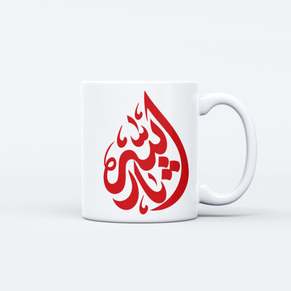 ماگ طرح نوشته ثارالله کد M160