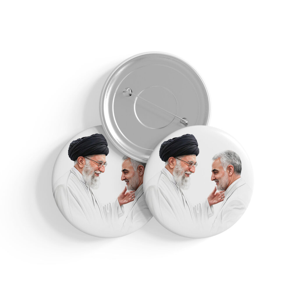 پیکسل شهید قاسم سلیمانی و رهبر شهید کد P133