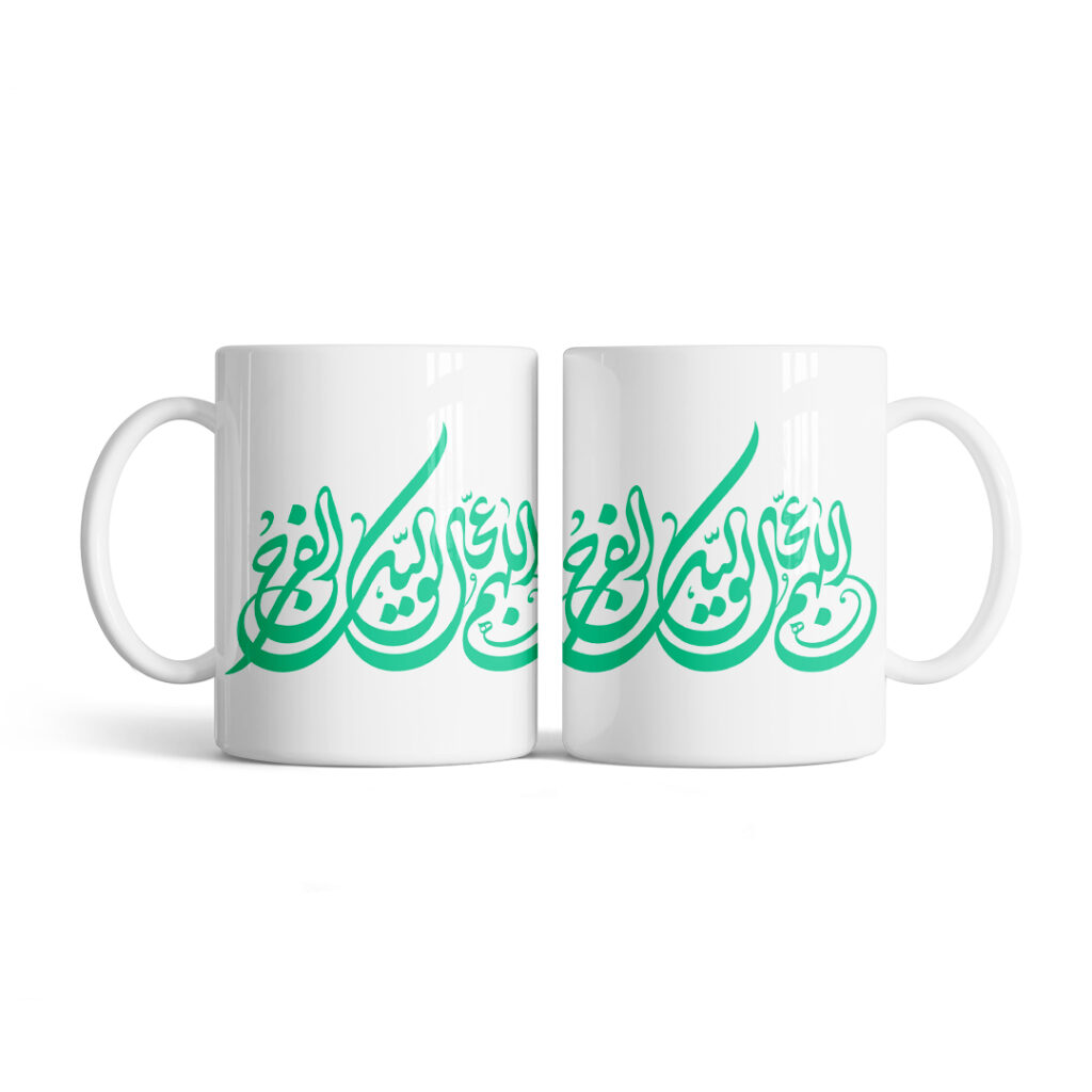 ماگ طرح نوشته اللهم عجل لولیک الفرج کد M161