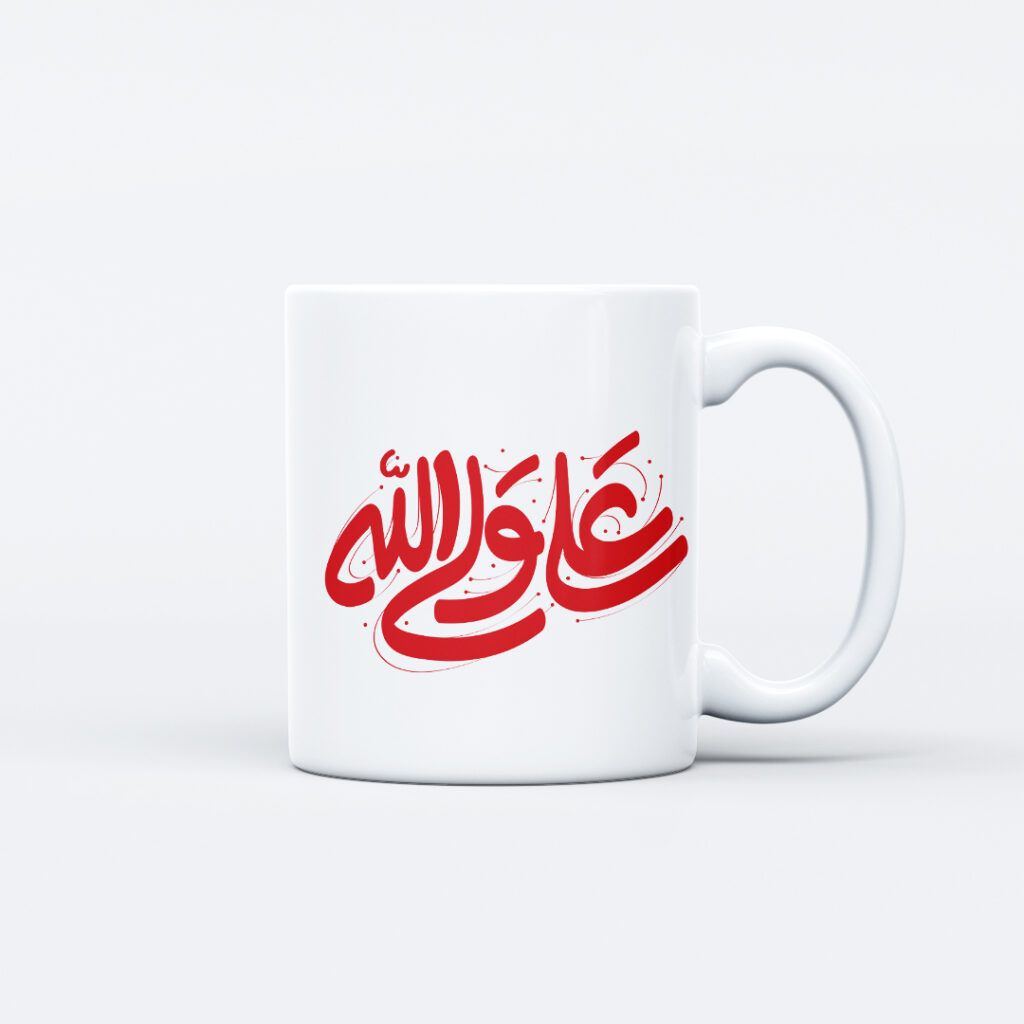 ماگ طرح علی ولی الله کد P185
