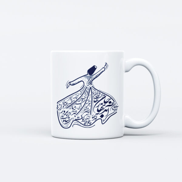 ماگ طرح نوشته آمد بهار جان ها کد M240