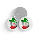 پیکسل پرچم ایران طرح پروانه ای کد P140