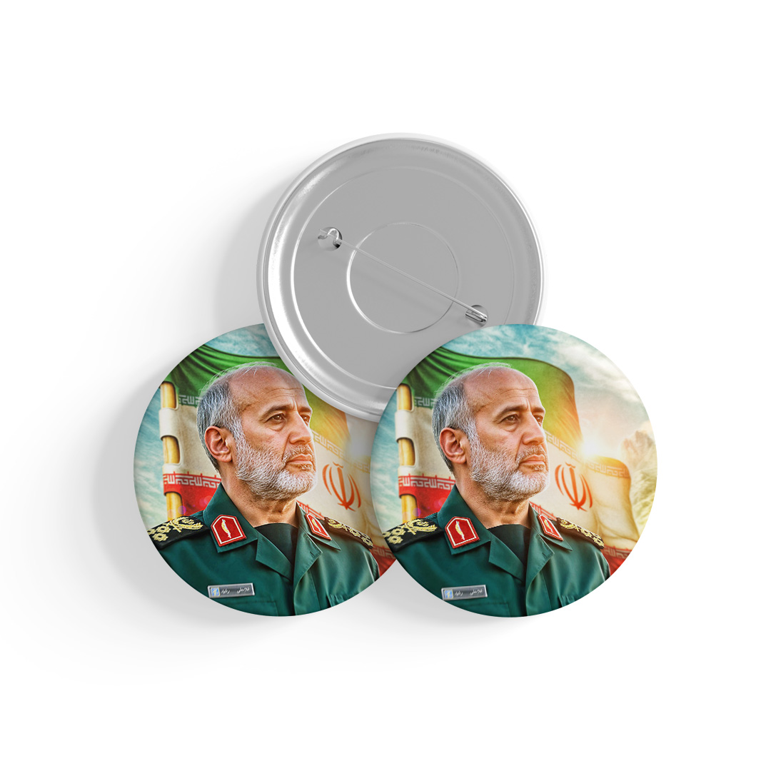 p286 پیکسل طرح تصویر شهید غلامعلی رشیدی کد P286
