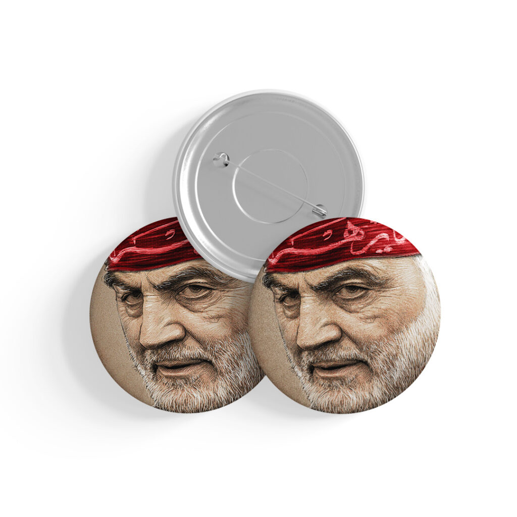 پیکسل تصویر شهید قاسم سلیمانی کد P30