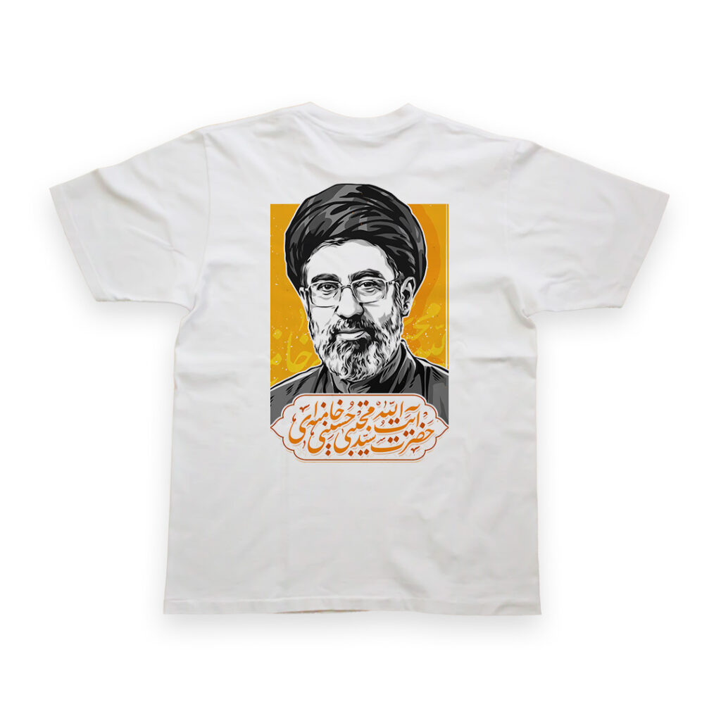 تیشرت طرح تصویر سید مجتبی خامنه‌ای کد T167