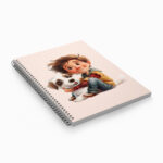 دفتر مشق طرح پسربچه کد D578