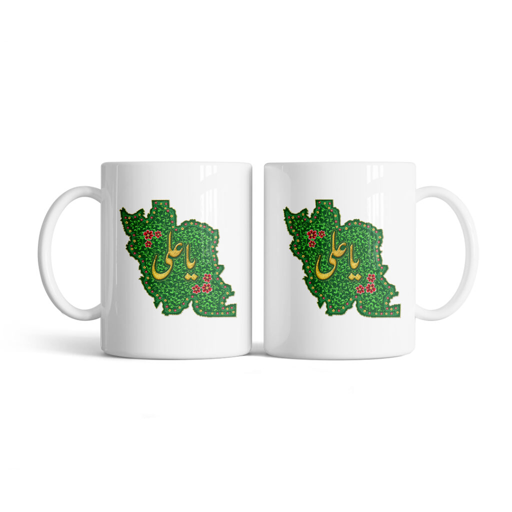 ماگ طرح عید غدیر کد M535
