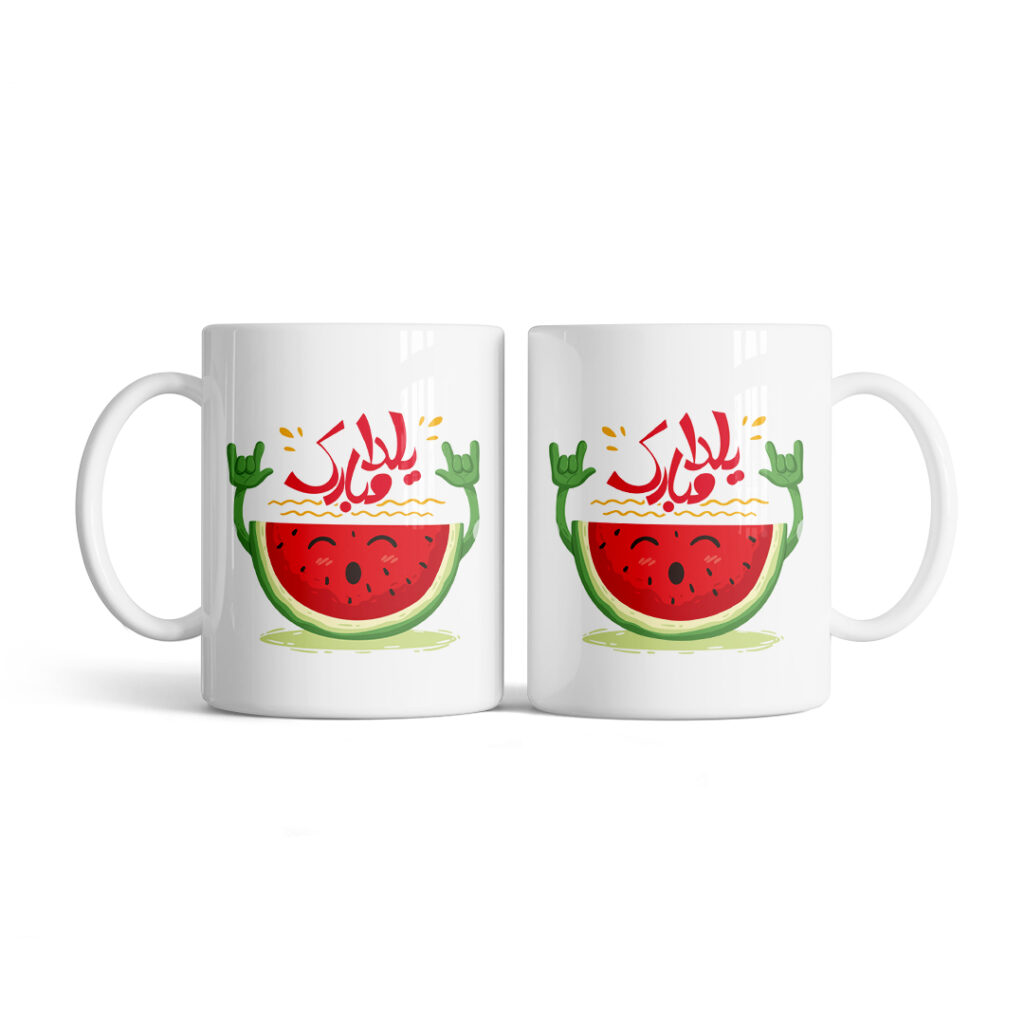 ماگ طرح یلدا کد M599
