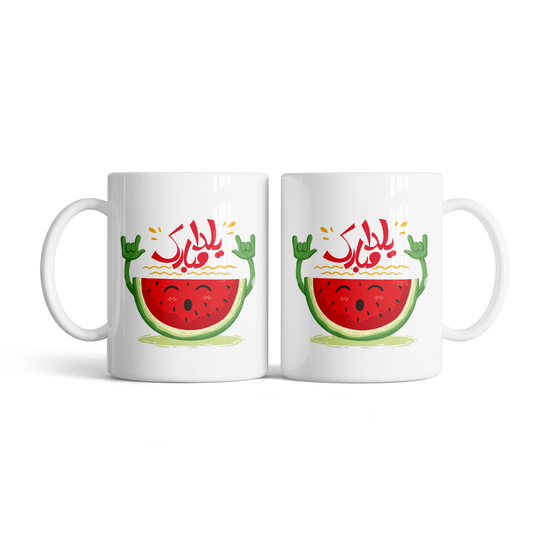 m599 ماگ طرح یلدا کد M599