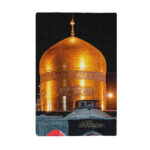 پازل چوبی تصویر حرم امام رضا (ع) کد PZ423