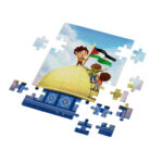 پازل چوبی تصویر کودکان قدس کد PZ428