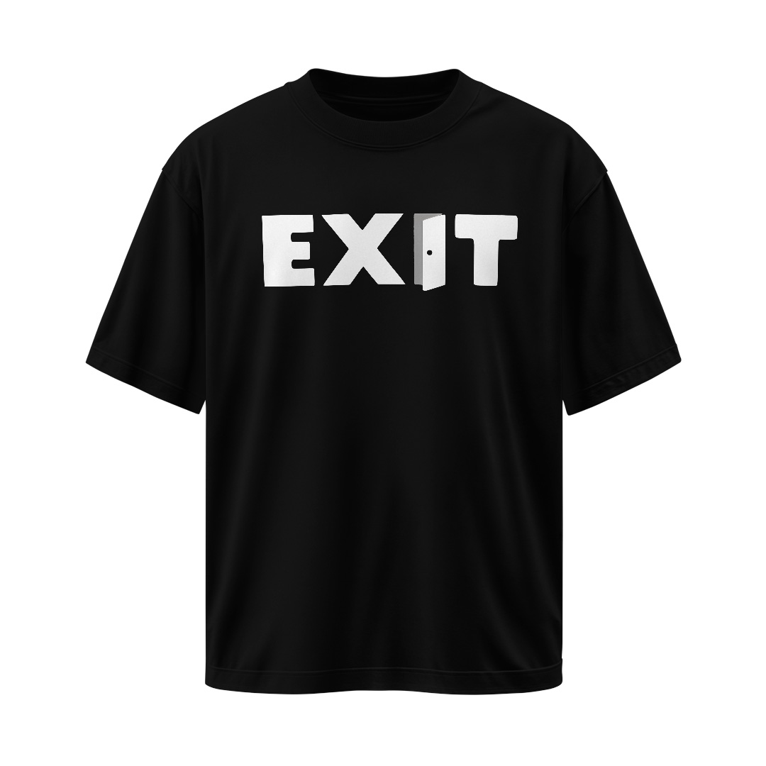 t469-2 تیشرت طرح Exit کد T469