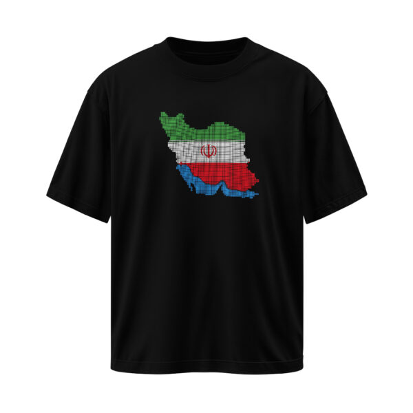 تیشرت طرح نقشه ایران کد T531