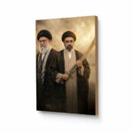 تابلو شاسی رهبر شهید و سید مجتبی خامنه‌ای کد S752