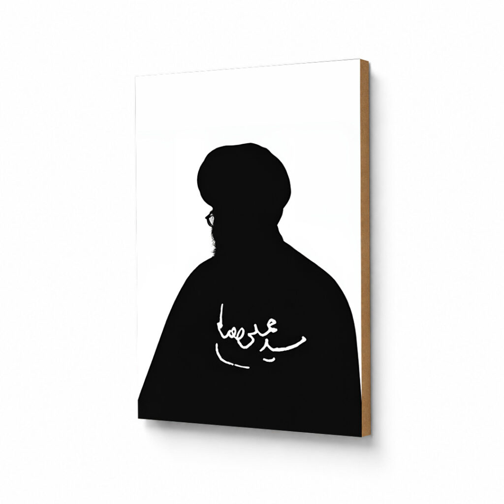 تابلو شاسی طرح امضا رهبر شهید کد S785