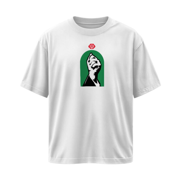 تیشرت طرح مشت گره کرده کد T739 - Image 2