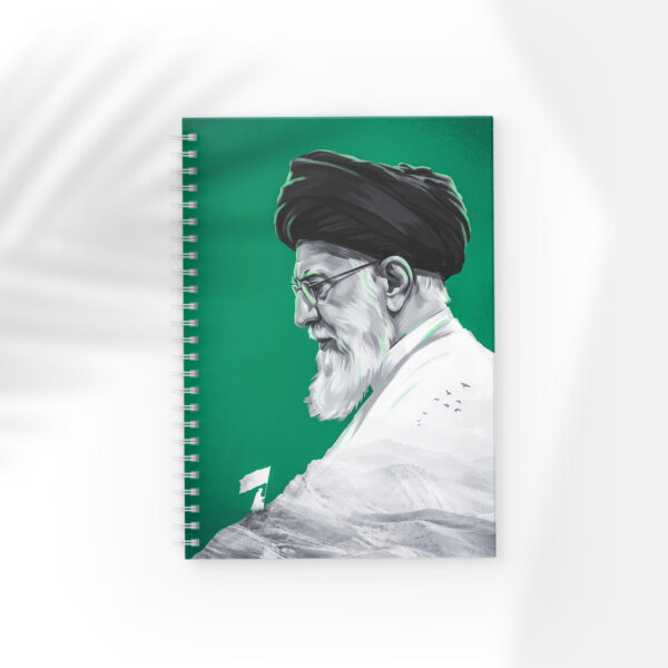 دفتر مشق سیمی طرح رهبر شهید کد D799 - Image 2
