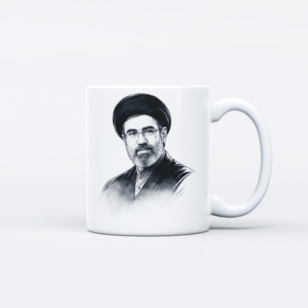 ماگ طرح تصویر رهبر سید مجتبی خامنه‌ای کد M759 - Image 2