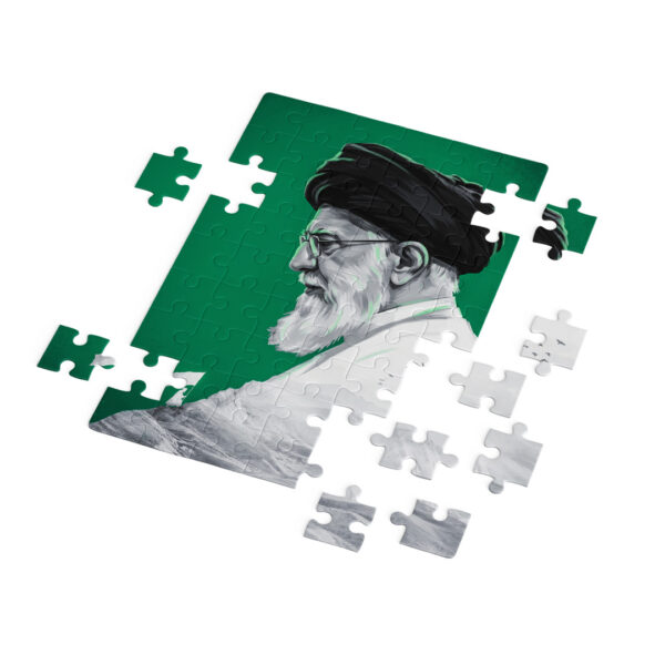 پازل چوبی طرح رهبر شهید کد PZ799 - Image 2