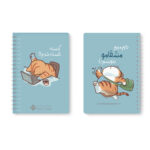 دفتر مشق گربه کیوت کد D833
