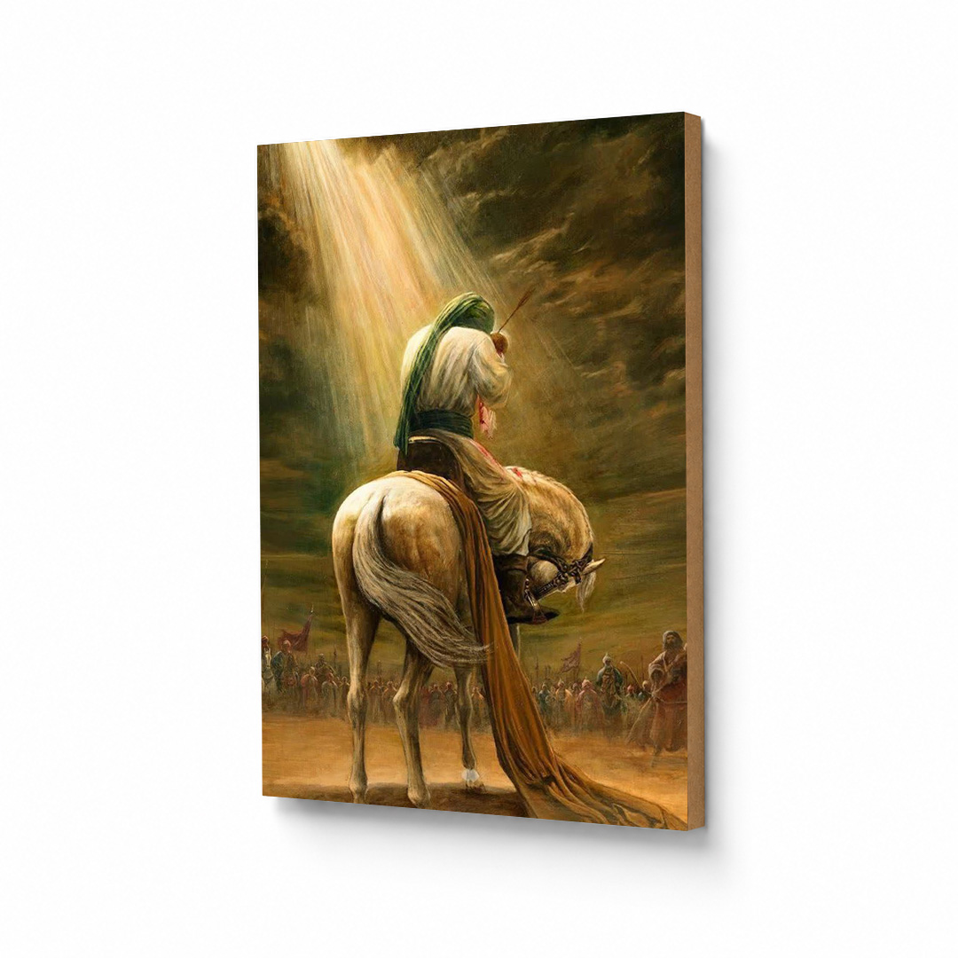 S889 شاسی طرح صحرای کربلا کد S889 - Image 1