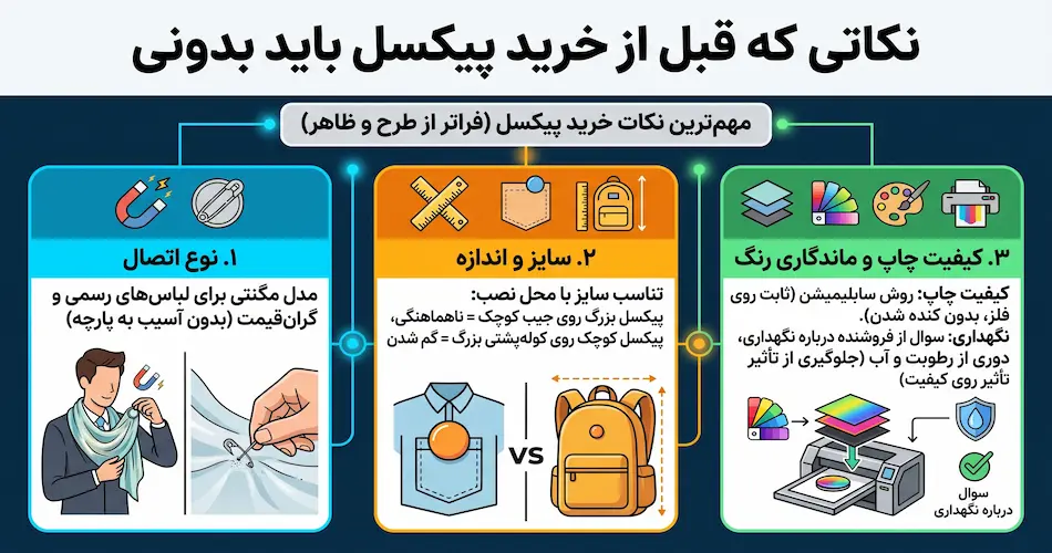 نکاتی که قبل از خرید پیکسل باید بدونی