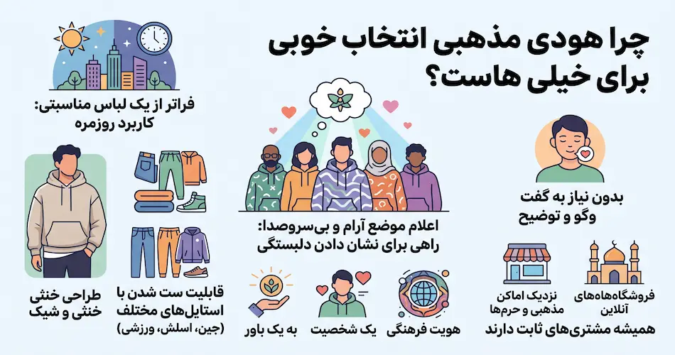 چرا هودی مذهبی انتخاب خوبی برای خیلی هاست؟